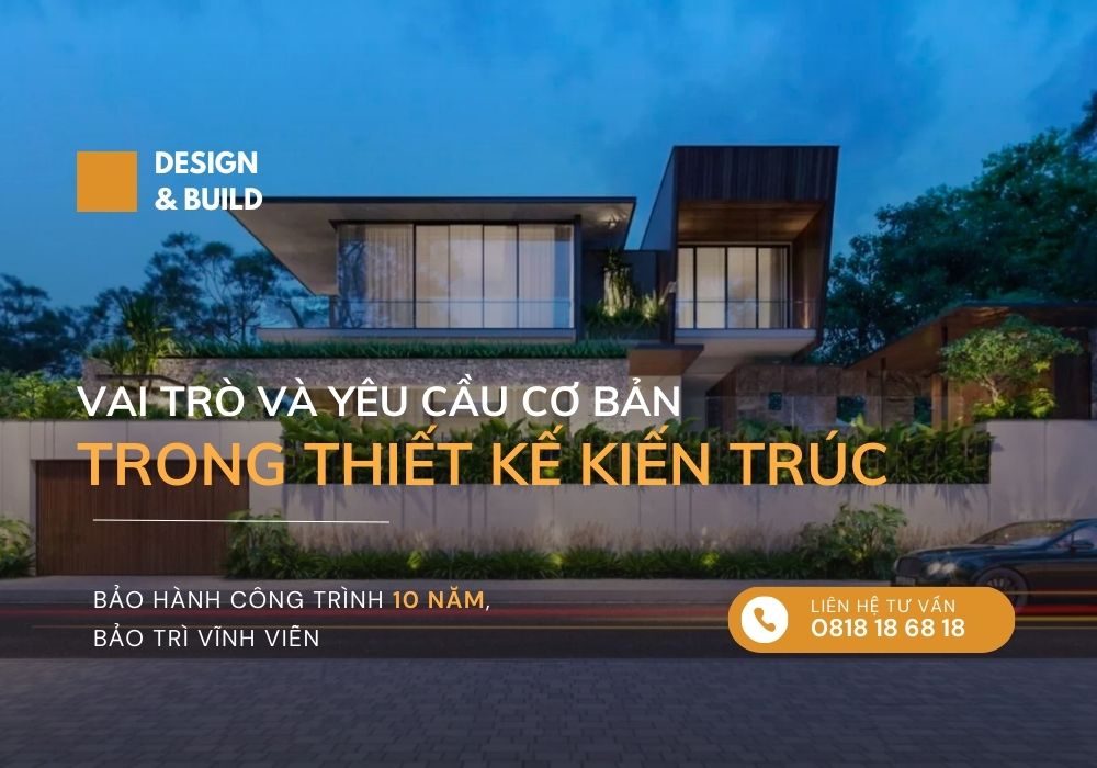 vai tro va yeu cau trong thiet ke kien truc