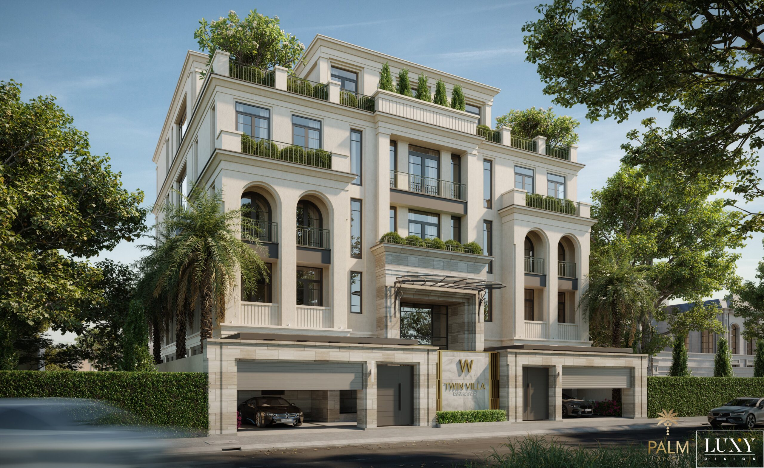 TWIN VILLA | QUẬN 6 thiết kế biệt thự