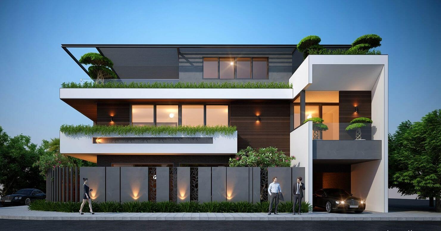 Cổng hàng rào đẹp