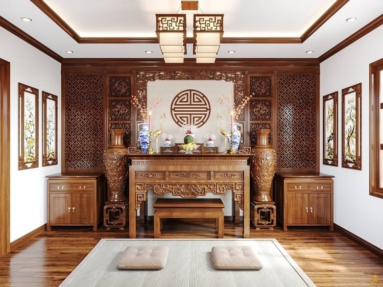 Trang trí phòng thờ